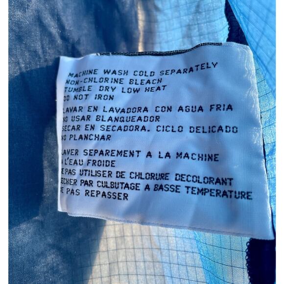 VTG‎ 1999 Super Bowl XXXIII Miami Windbreaker Jacket Men's Blue Sz L Pre-Owned - Picture 7 of 10